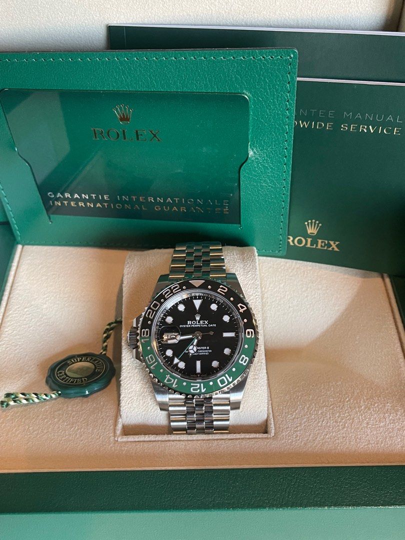 2024 Brand New Rolex GMT Master II Sprite, Luxury, Watches on Carousell