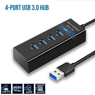 4 Port USB HUB | USB 3.0 HUB 4 PORTS 1.2M | usb splitter | usb hub splitter