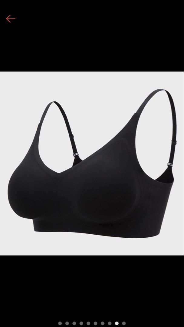 6IXTY8IGHT LETITIA, Wireless Seamless Bralette Natural Support for Woman  Girl Lingerie BR13104