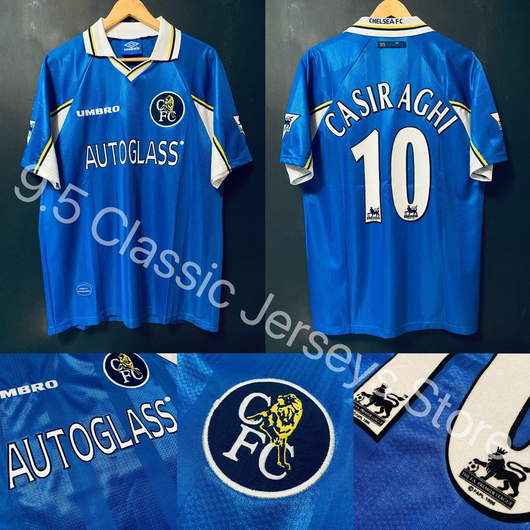 チェルシー 98/99 ホーム ユニフォーム #10 CASIRAGHIカシラギ