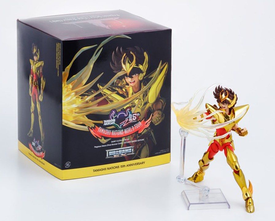 限定TAMASHII NATIONS WORLD TOUR紀念商品15th 聖鬥士星矢聖衣神話EX