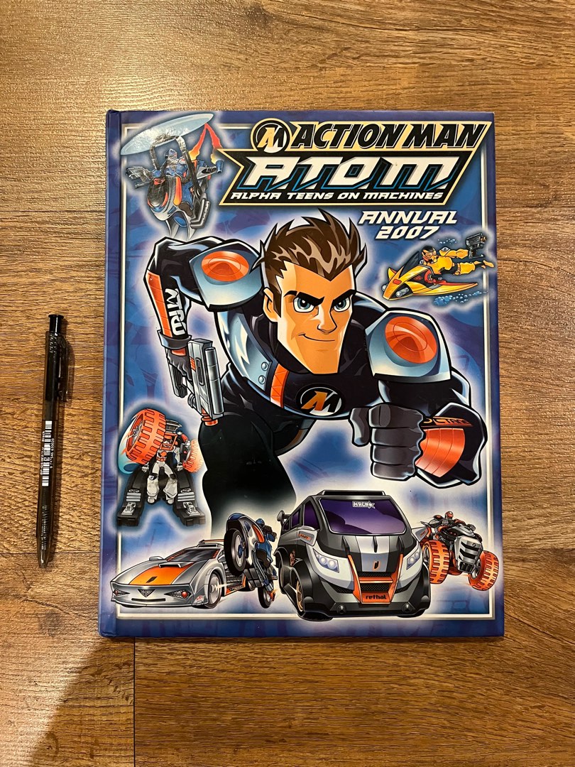Action Man Atom Annual 2007 Hobbies Toys Books Magazines