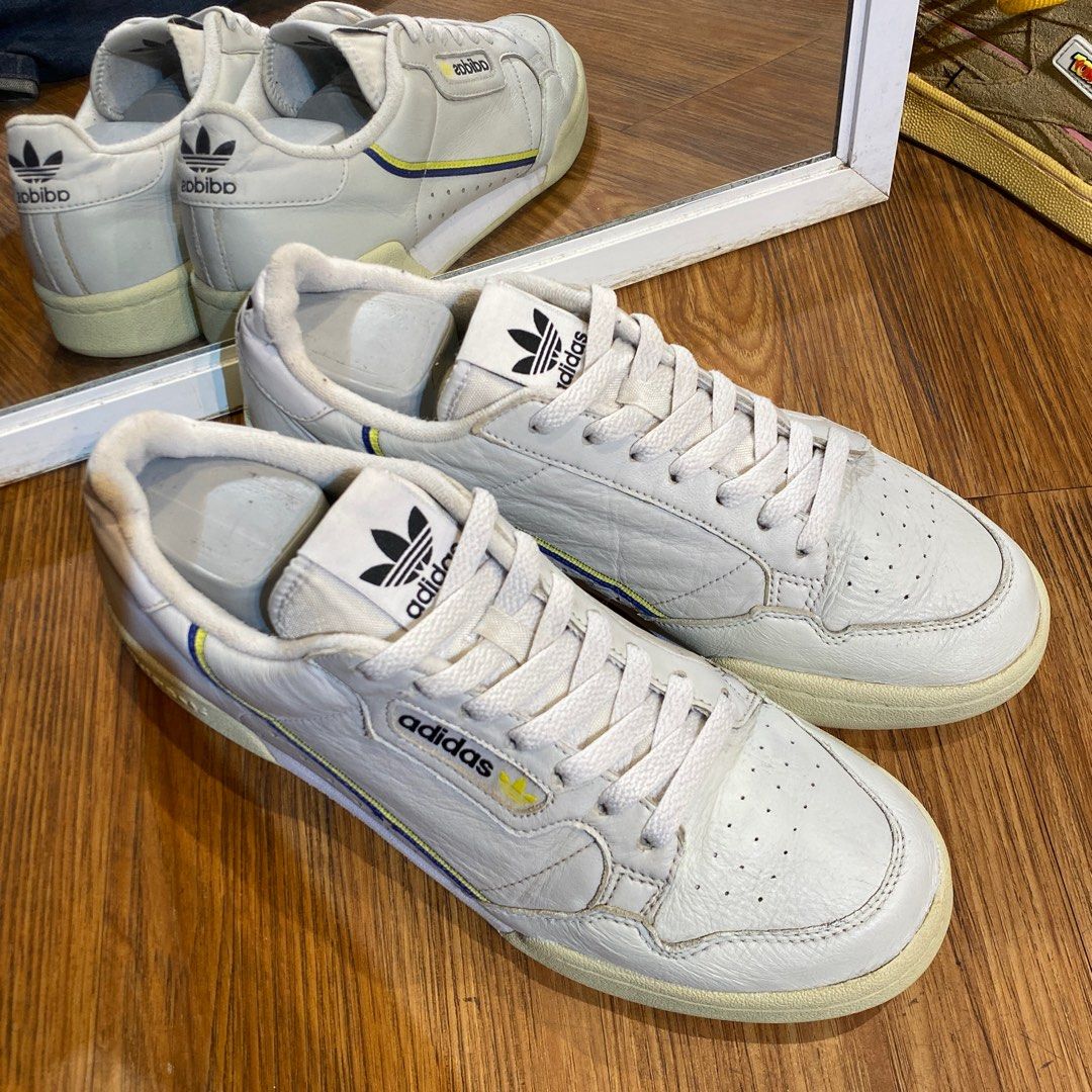 Adidas continental 80s Rascal Grey Leather casual original murah not adidas gazelle spezial samba superstar city series sneakers second market