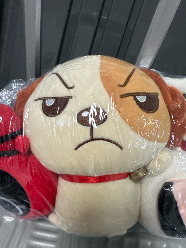 Angry sales dog plush