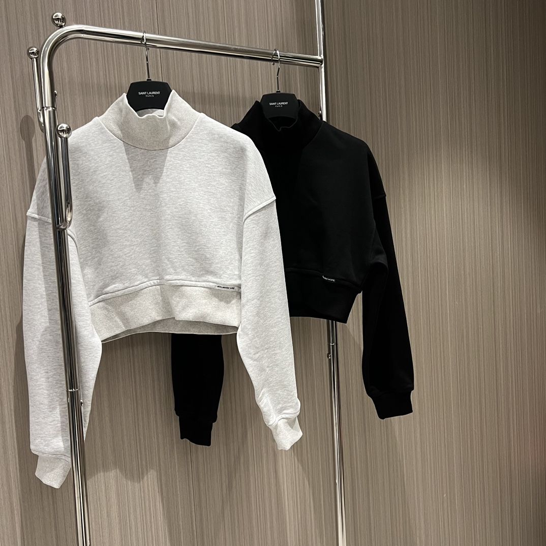 Authentic alexander wang Turtleneck Short Sweatshirt