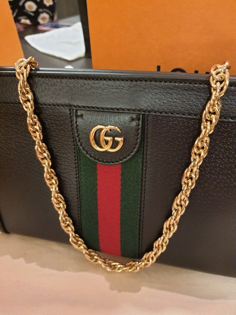 Authentic Gucci Offdia gold chain Luxury Bags Wallets on Carousell