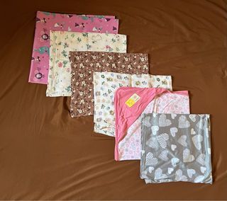Baby swaddle blankets & pillow cases