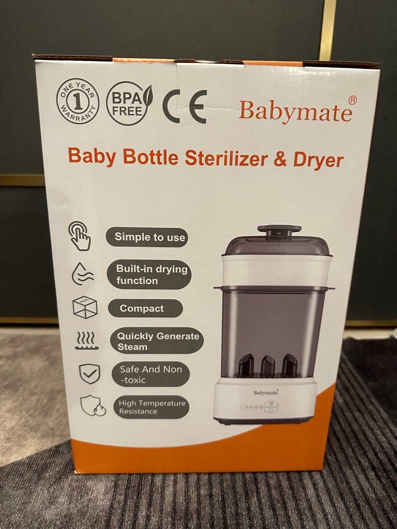 Babymate Baby Bottle Sterilizer Dryer