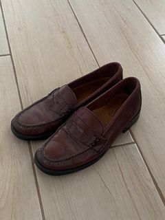 Bass Weejuns Loafers Size 6 Brown