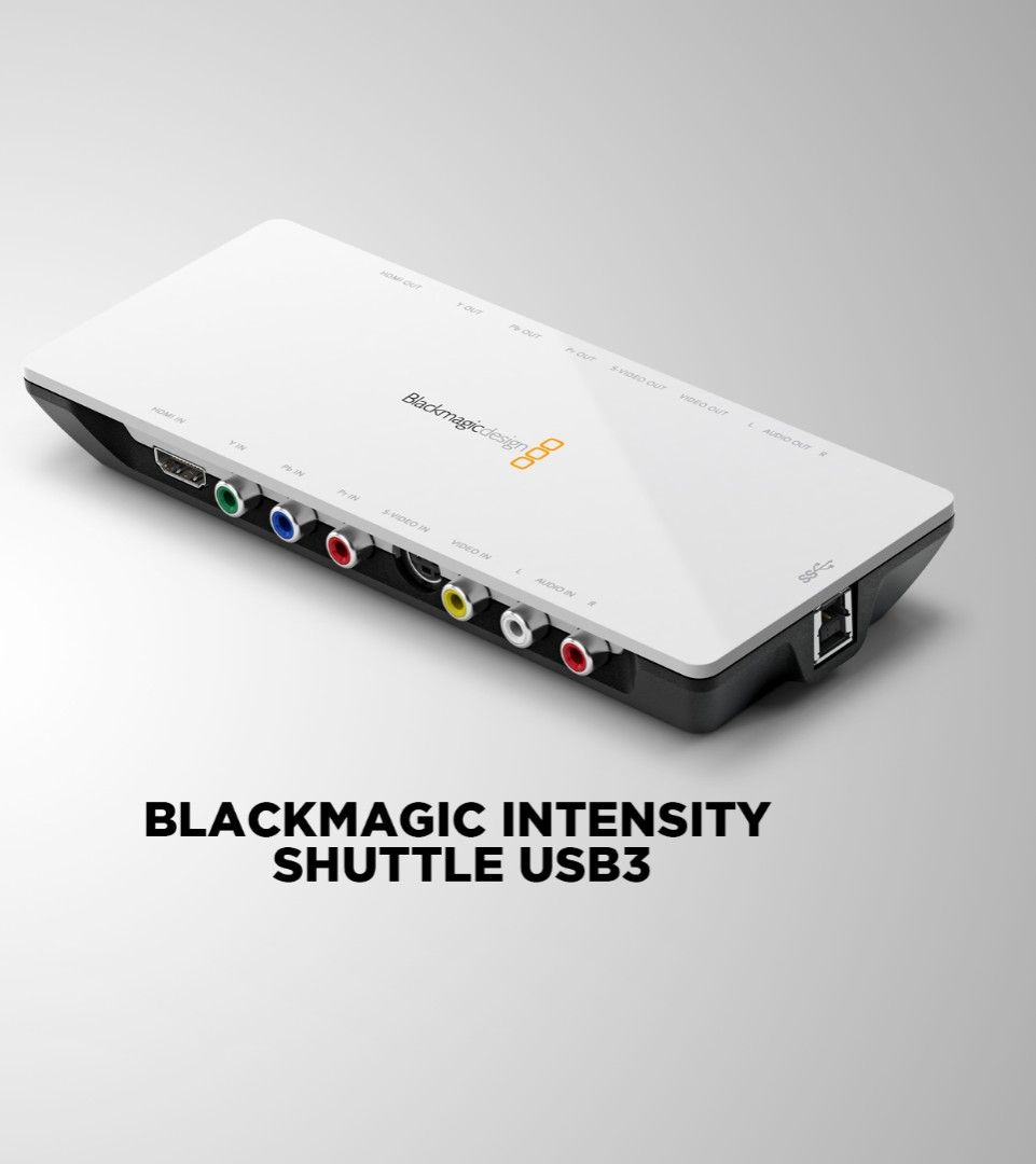 Blackmagic Design Intensity Shuttleblackmagic