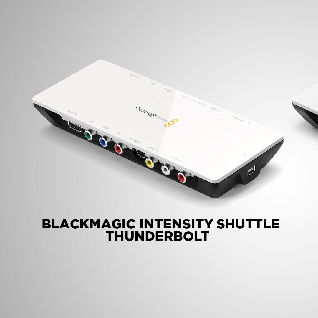 Blackmagic design intensity shuttle thunderbolt store