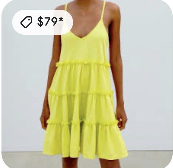 chinese dress ladies Green Zara Double Layered Dress main image 1
