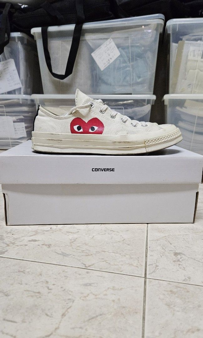 Cdg converse style hot sale