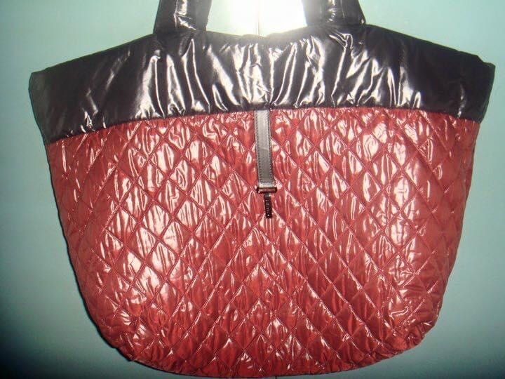 Chanel Cocoon Maxi (Category: Luxury Bags & Wallets) located in Quezon City. Submitted by karma_para_sa_bogus (Listing ID 1291375376, Image 3). Description: Authentic Chanel XL Oversized Cocoon Bag. 19in length; 18in height; 8in width. Black nylon material. Bordeaux nylon lining. Reversible 2in1 bag. Silver hardware. Complete with dustbag, authenticity sticker, cards and tags. Nice travel and weekender bag. Retails for 110,000php. Selling this fo
