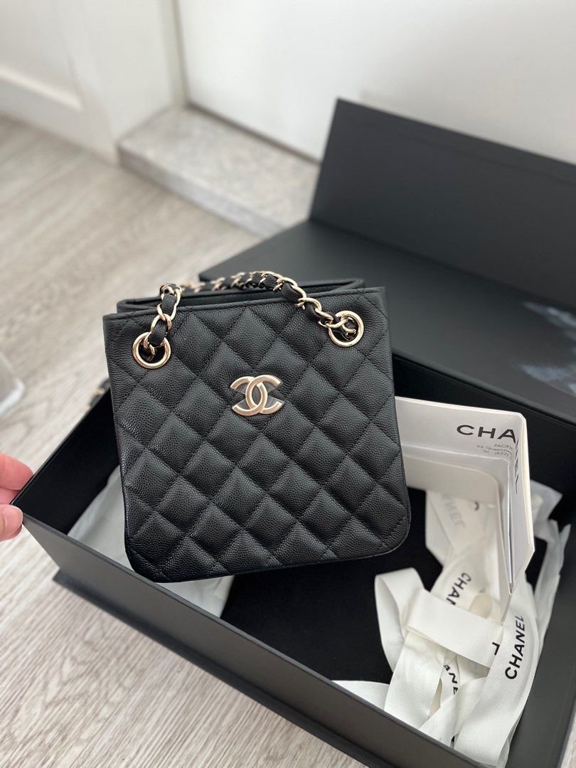 Chanel mini tote top