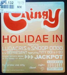 Chingy - Holidae In 12" Vinyl Record