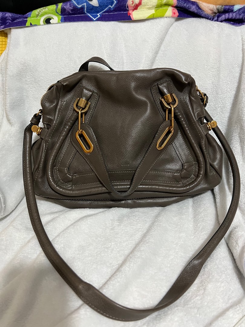 Chloe Paraty Bag M size, 名牌, 手袋及銀包- Carousell