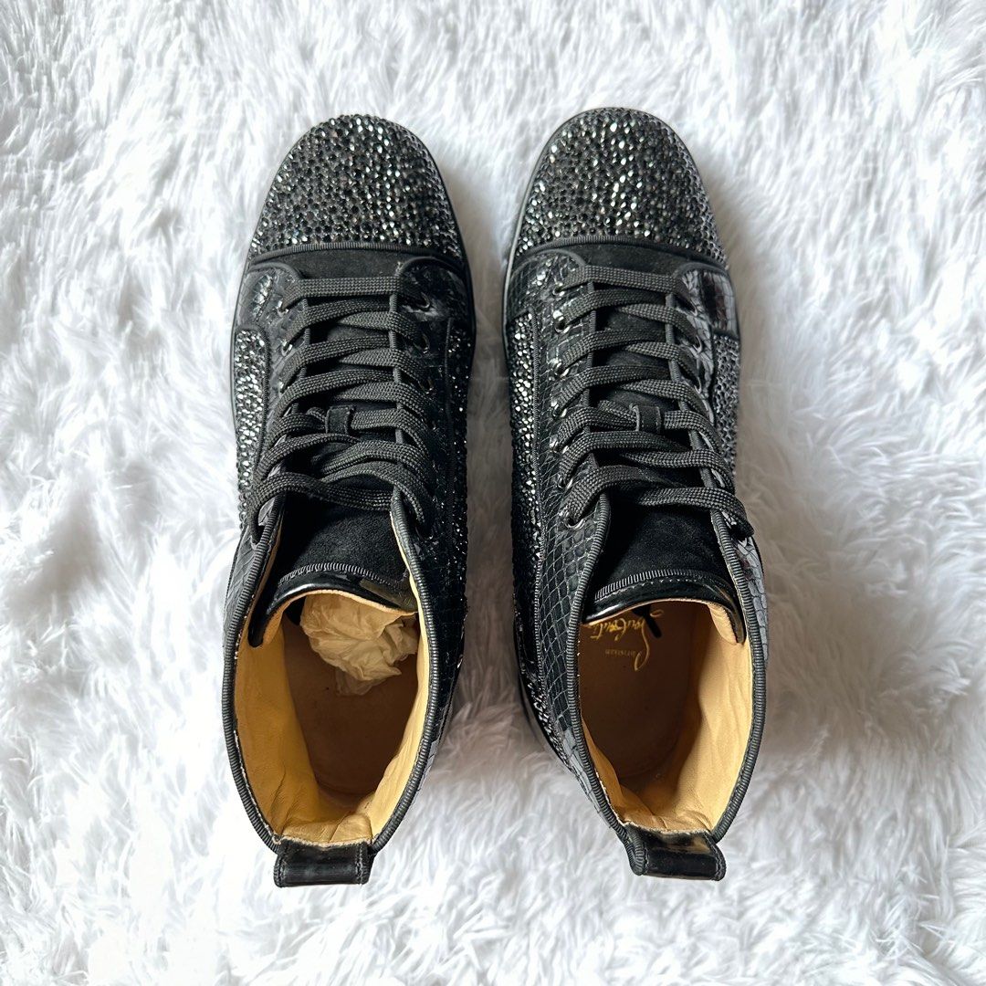 Louis strass louboutin sales