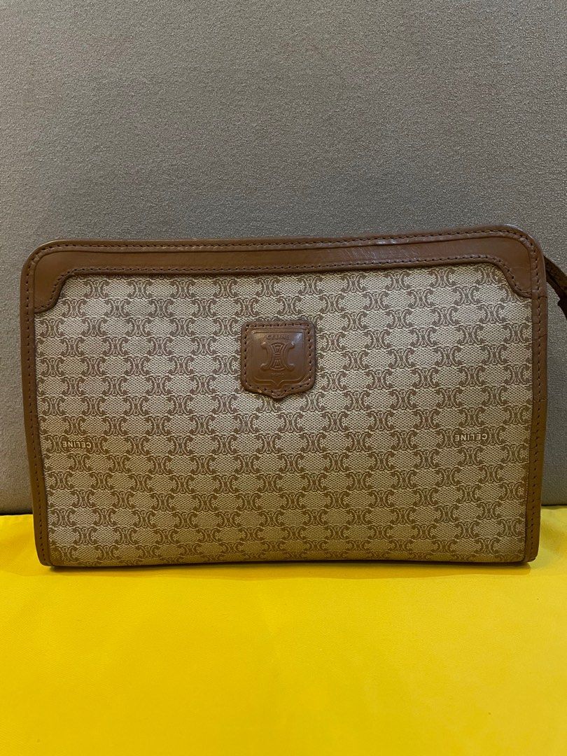 Celine Macadam Clutch Bag (Category: Luxury Bags & Wallets) located in Paranaque City. Submitted by katlouieleandicho (Listing ID 1291455739, Image 2). Description: 💯Authentic Made in Italy 10/10 condition .