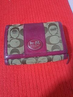Coach small wallet