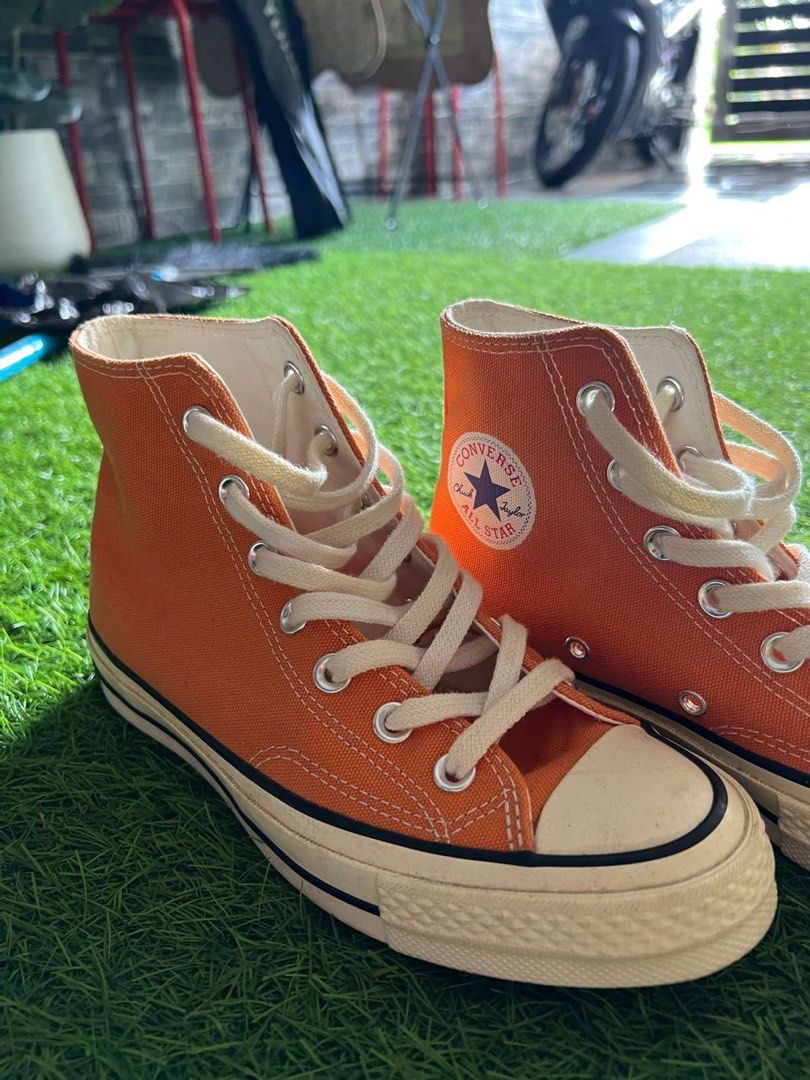 Cut high online top converse