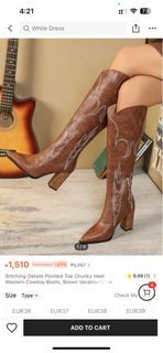 Shein Cowboy Boots