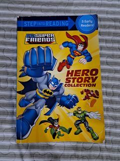 DC Super Friends Step Into Reading Hero Story Collection (Batman, Superman)