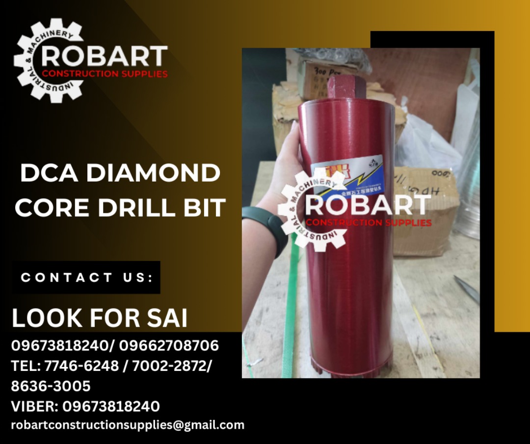 DCA Diamond Core Drill Bit, Commercial & Industrial, Construction Tools ...
