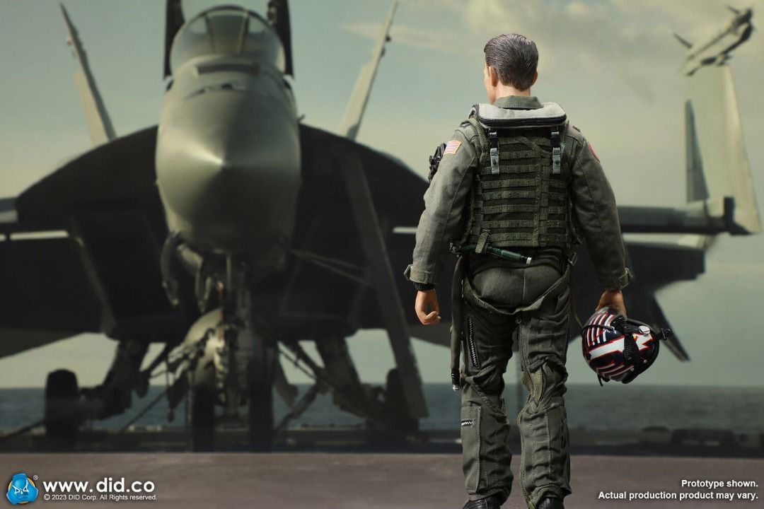 Figurine DID MA80170 1/6 Top Gun - Pilote Mitchell (Tom Cruise) édition Maverick 2023, Neuve Sous Boîte