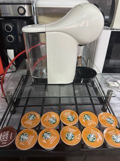 Dolce gusto machine with rack worth 4k