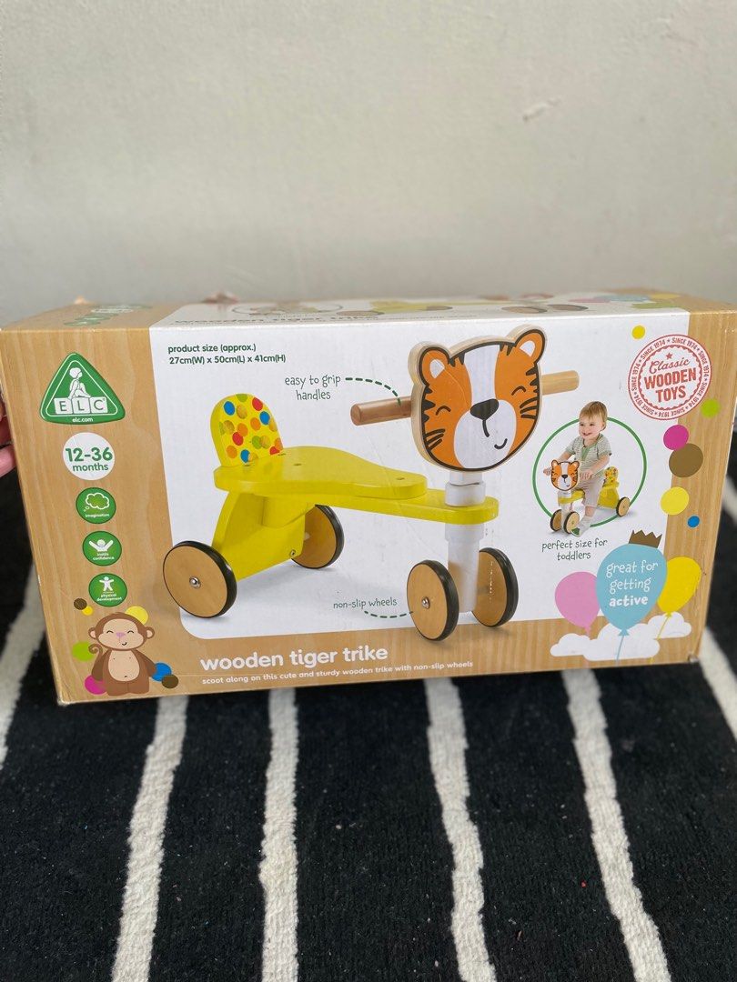 Early learning centre wooden trike hotsell