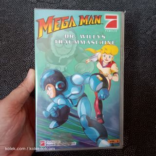Factory Sealed 1996 Mega Man Vol.3  VHS tape hard to find