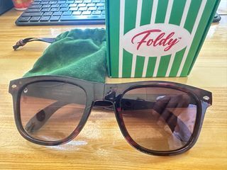 Foldable Sunglasses Brown