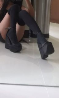 Forever21 black heels
