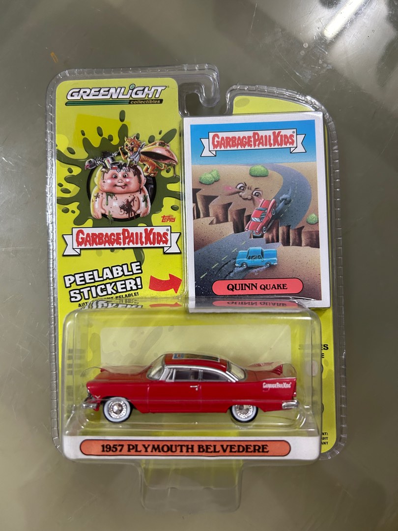 greenlight-garbage-pail-kids-1957-plymouth-belvedere-hobbies-toys