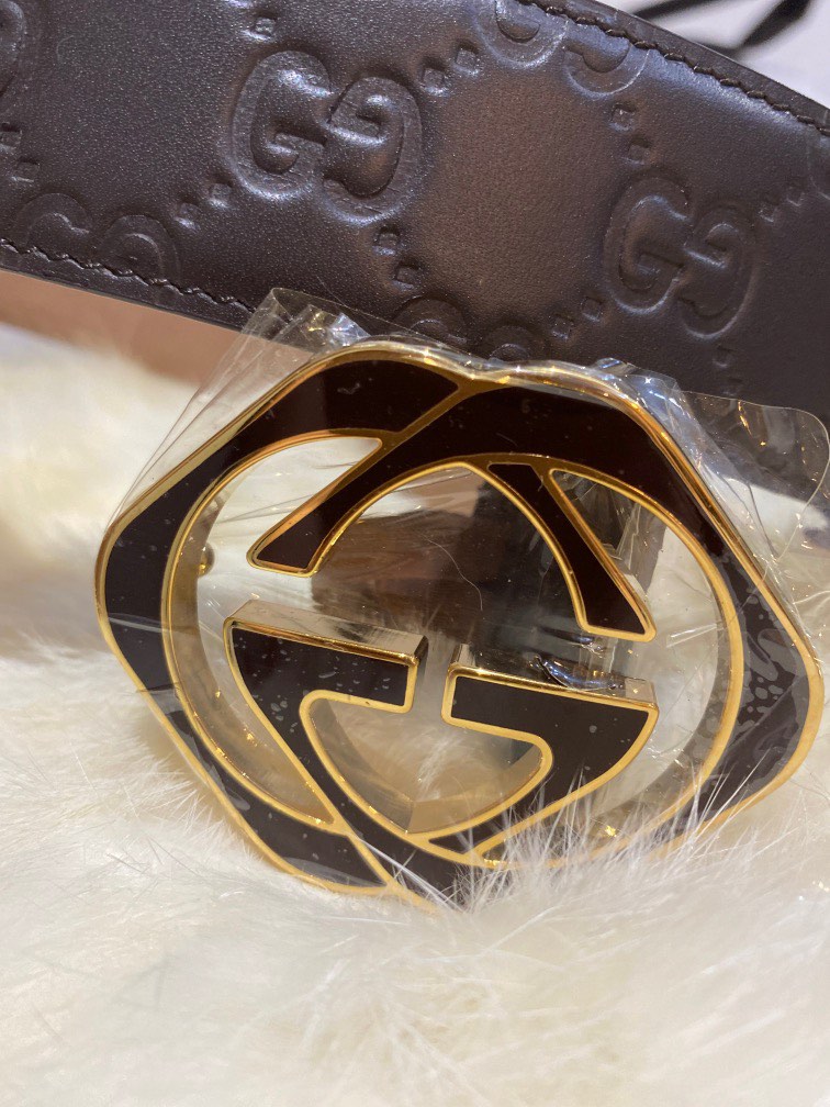 Gucci guccissima belt shop