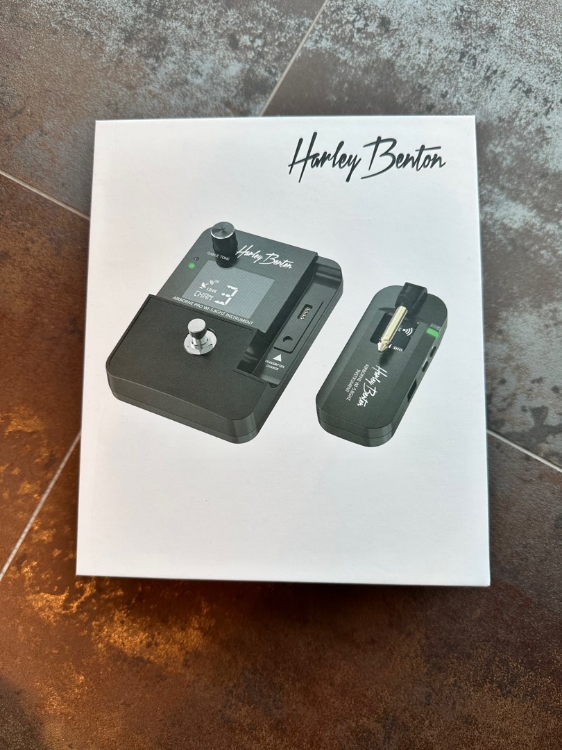Harley Benton Guitar Wireless System, Hobbies & Toys, Music & Media