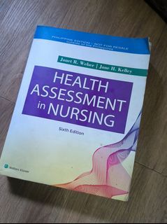 NURSING BOOKS – Health Assessment in Nursing 6th Edition w/ Lab Manual