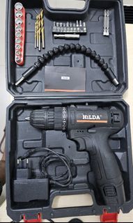HILDA 12V Power Double Speed
with LED Power Indicator Cordless Drill