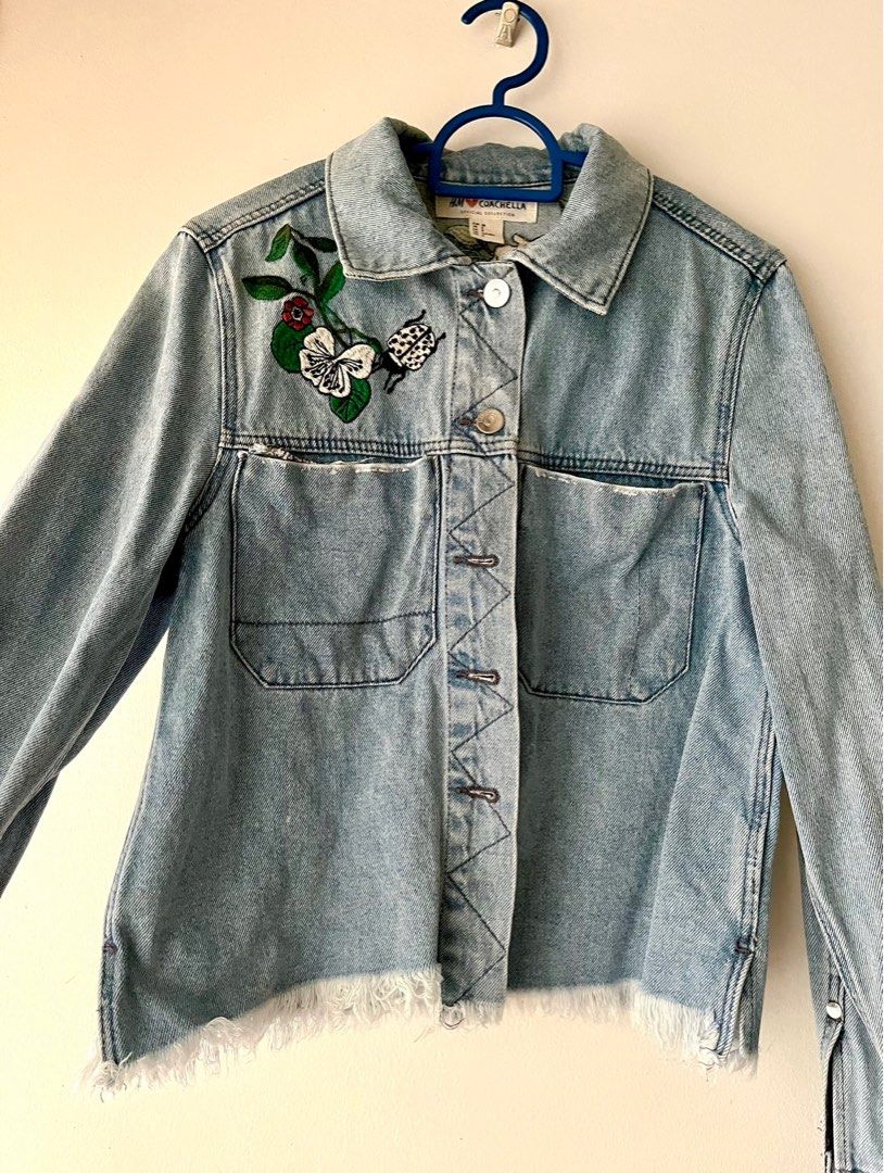 H M Coachella Denim Jacket