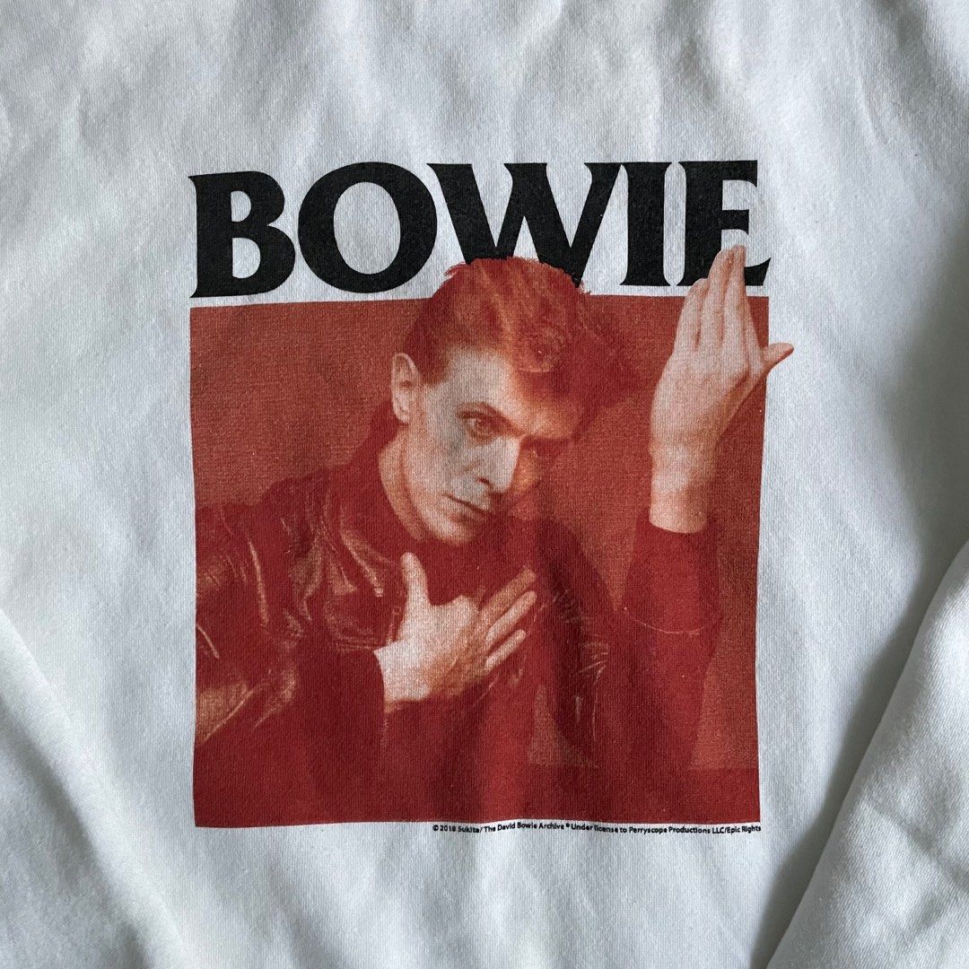 H&m david bowie sweatshirt clearance