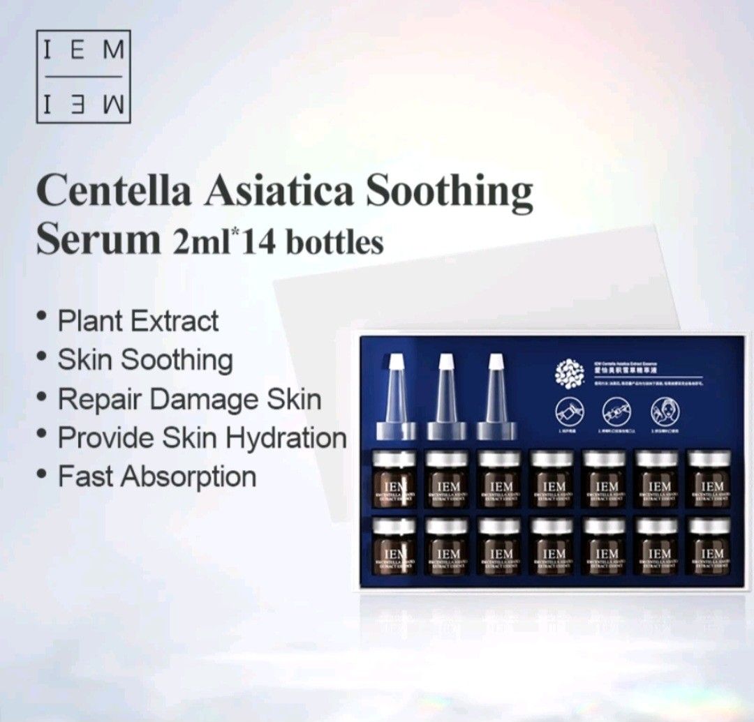 IEM[Authentic]2 box Centella Asiatica soothing serum _ skin skincare ...