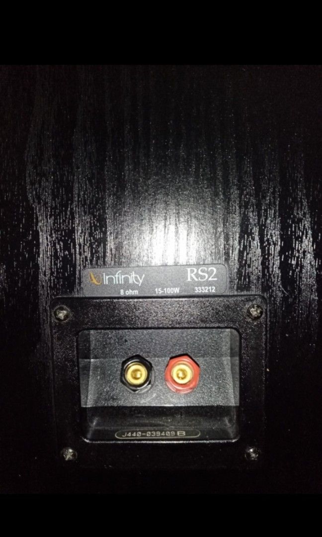 Infinity RS2 bookshelf, Audio, Soundbars, Speakers & Amplifiers on