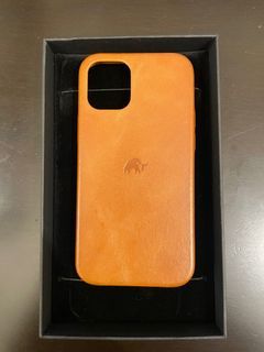 iPhone 12 mini Bullstrap Leather Case