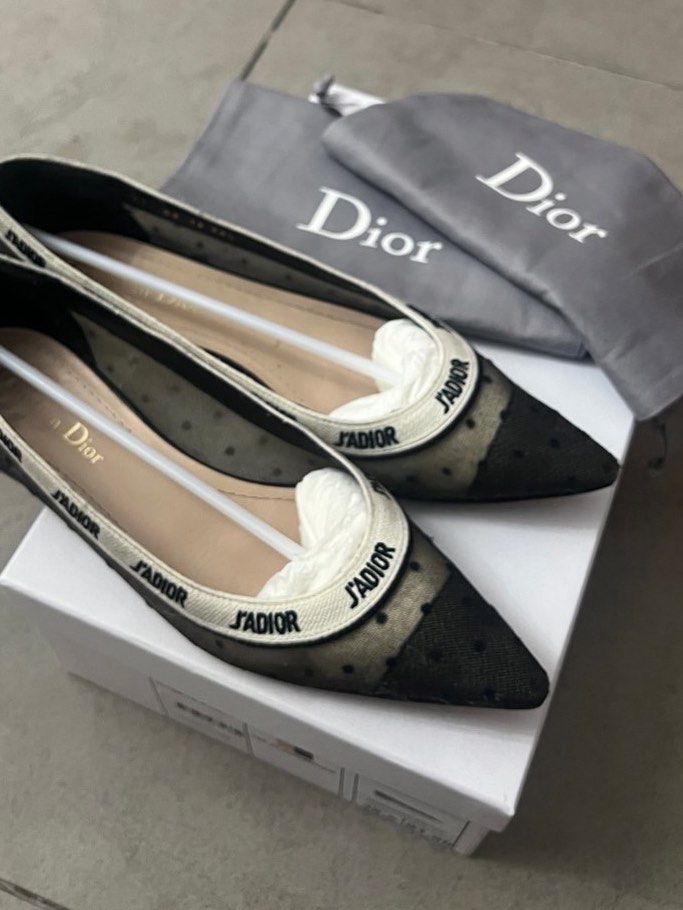 J adior Dior Flat shoes Sz 38.5