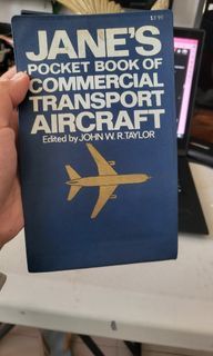 JANE'S POCKET BOOK OF COMMERCIAL TRANSPORT AIRCRAFT COFFEE TABLE BOOK