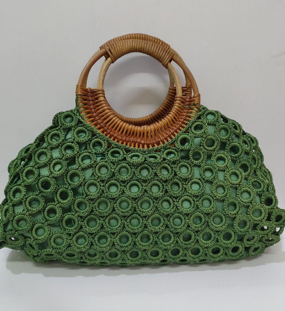Crochet hot sale ring bag