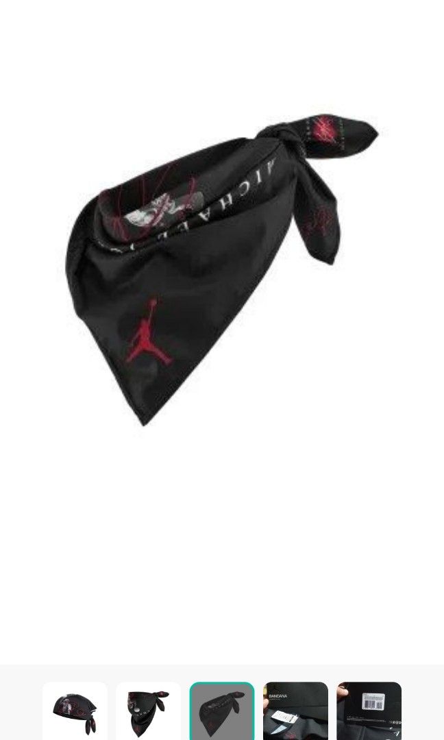 Jordan Bandana (Category: Caps & Hats) located in Antipolo. Submitted by boyli13 (Listing ID 1291522853, Image 2). Description: Jordan Bandana good as new.