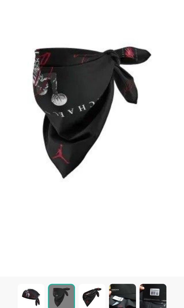 Jordan Bandana (Category: Caps & Hats) located in Antipolo. Submitted by boyli13 (Listing ID 1291522853, Image 3). Description: Jordan Bandana good as new.