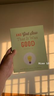 Journal - And God Saw That It Was Good